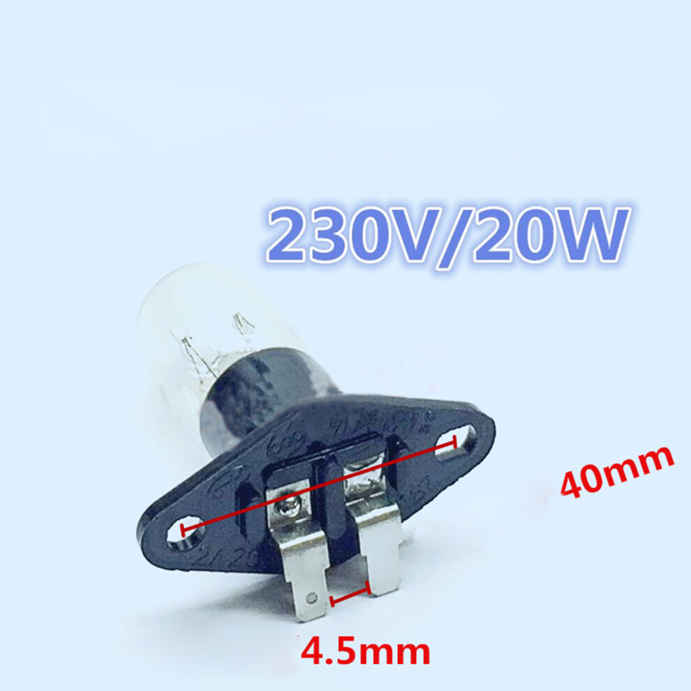 Universal Flat bend Bulb Light 20W Refrigerator Bulb for Haier Galanz
