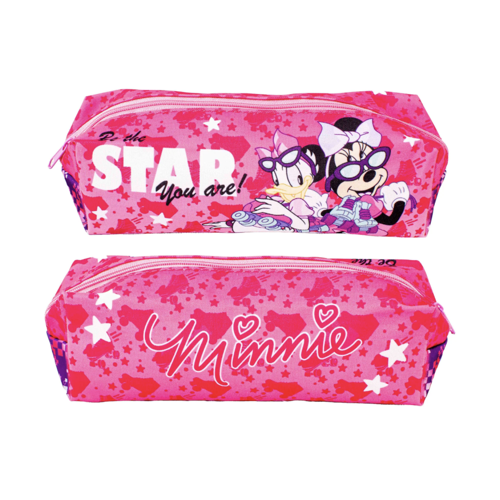 Disney Minnie Mouse & Daisy Duck Kids Rectangular Pencil Case