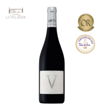 "V" RED Merlot Vin de France 75cl 13%Vol. Vintage 2022