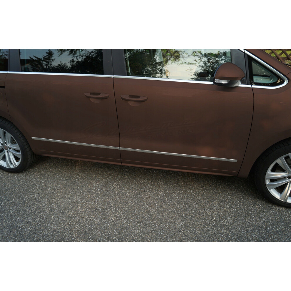 Seat Alhambra Ii 7N - Listwy Chrom Boczne Na Drzwi 4104931830548