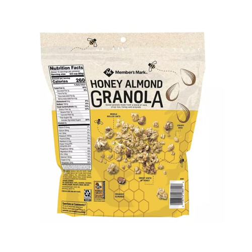 Member's Mark Honey Almond Granola 32 oz.