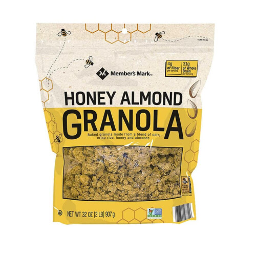Member's Mark Honey Almond Granola 32 oz. 1
