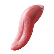 (One Size, 2) Realistic Tongue Clit Licking Vibrator Masturbation Sex Toys For Women Clitoral