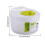Vegetable Dryer Spinner Double-layer Large Capacity Dryer Household Fruit Dehydrator Drainer Easy Water Drain System and Compact 6