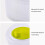 Vegetable Dryer Spinner Double-layer Large Capacity Dryer Household Fruit Dehydrator Drainer Easy Water Drain System and Compact 7