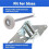 20pcs Garage Door Hinge Rollers High Bearing Precision Garage Door Roller Wheels Professional Garage Roller For Garage Door 5