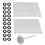 20pcs Garage Door Hinge Rollers High Bearing Precision Garage Door Roller Wheels Professional Garage Roller For Garage Door 1