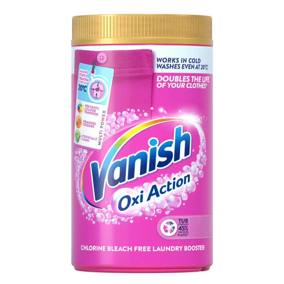 Vanish 6 Pack Gold Oxi Action Powder Fabric Stain Remover 1.5Kg
