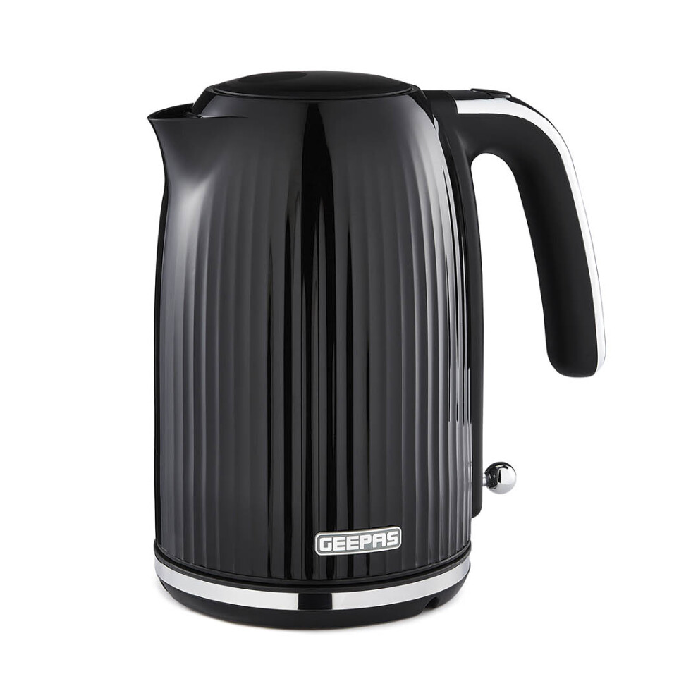 (Black) GEEPAS 1.7L Electric Kettle 3000W Rapid Boil-image-OPC-PDTJR72-NEW