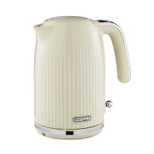(Cream) GEEPAS 1.7L Electric Kettle 3000W Rapid Boil
