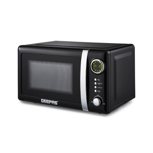 GEEPAS (Black) Black, GEEPAS 20L Digital Microwave Oven 700W