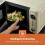 GEEPAS (Cream) Black, GEEPAS 20L Digital Microwave Oven 700W 7