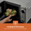 GEEPAS (Grey) Black, GEEPAS 20L Digital Microwave Oven 700W 7