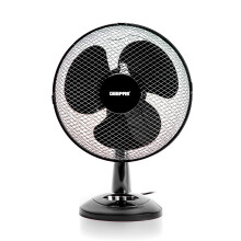 GEEPAS 12" Table Fan | Electric Portable Worktop Desk Fan with 3 Speeds 3 Blades 35W