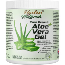 100% Pure Organic Aloe Vera Gel 500ml Made from Freshly Cut Aloe