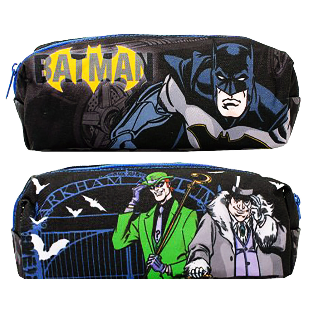 Batman, Riddler & Penguin Kids Rectangular Pencil Case