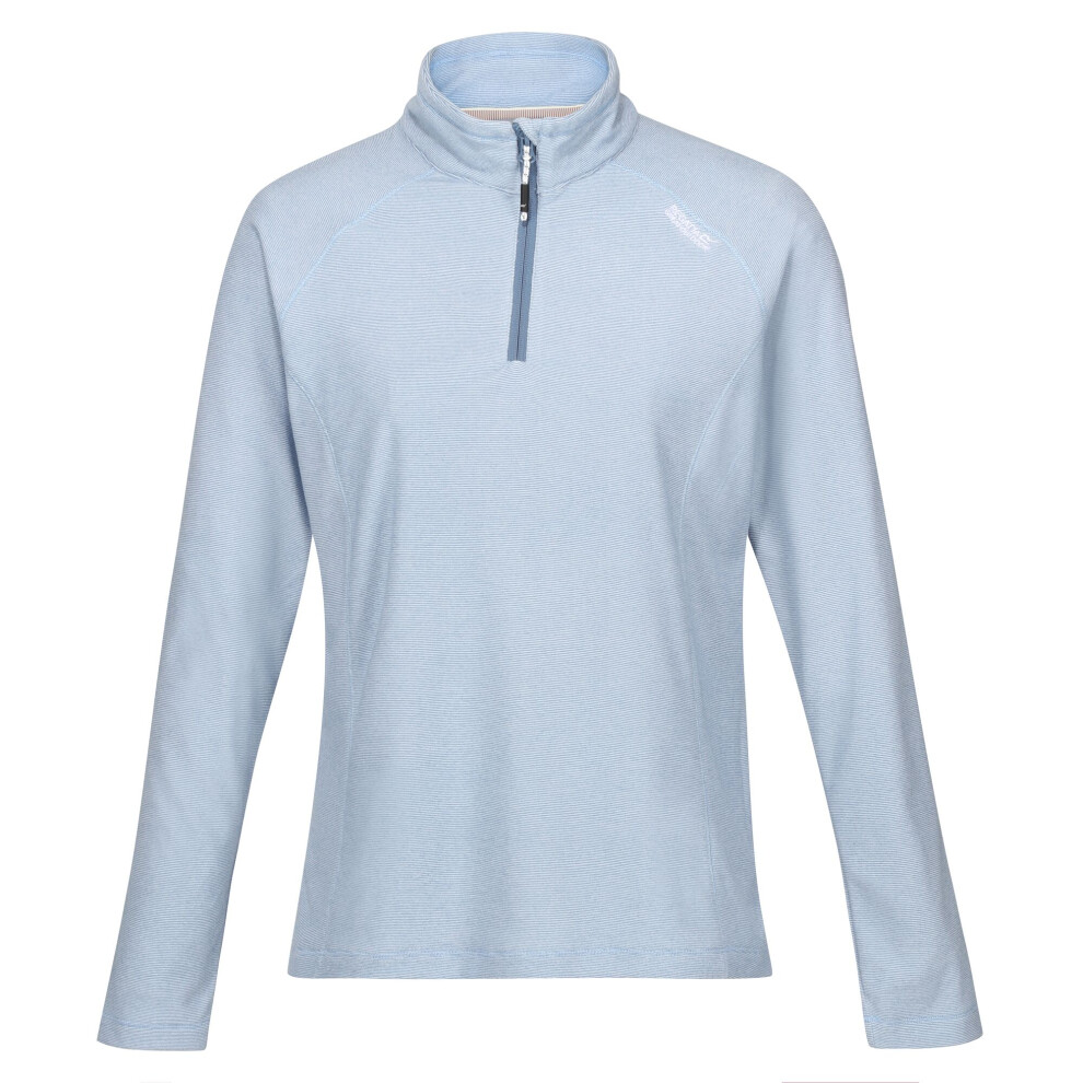 (14 UK, Coronet Blue) Regatta Great Outdoors Womens/Ladies Montes Half Zip Fleece Top