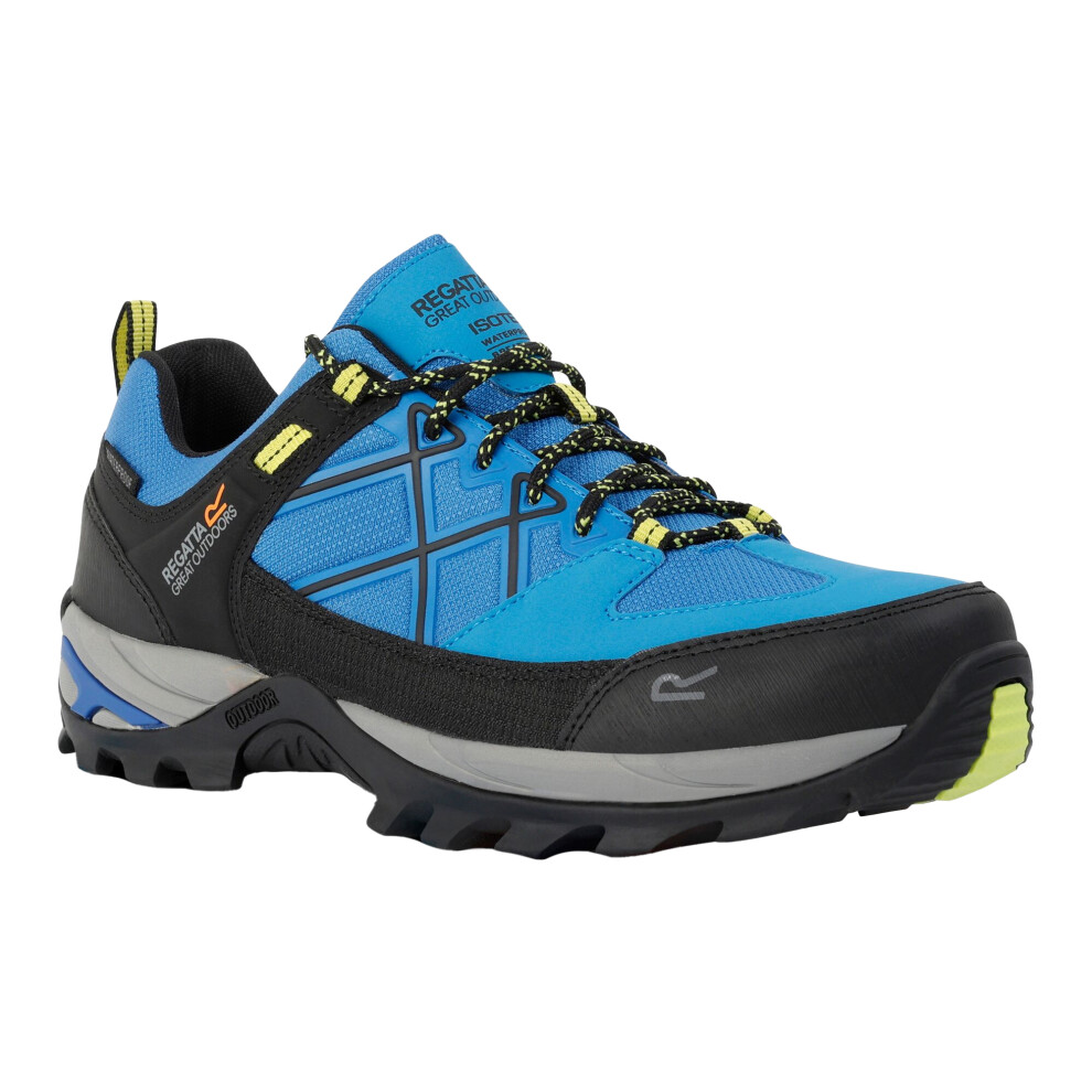 (6 UK, Blue/Lime Punch) Regatta Mens Samaris III Low Walking Shoes