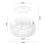 Living And Home Acrylic Swivel Makeup Organizer 6