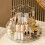 Living And Home Acrylic Swivel Makeup Organizer 1