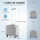 Costway 16" Under-seat Carry On Luggage PC Hard Shell Suitcase Spinner Wheels 2