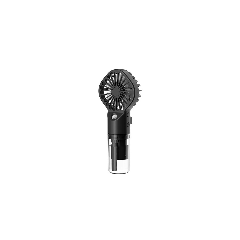 (Black) Handheld Spray Fan丨Portable Water Spray Mist Fan