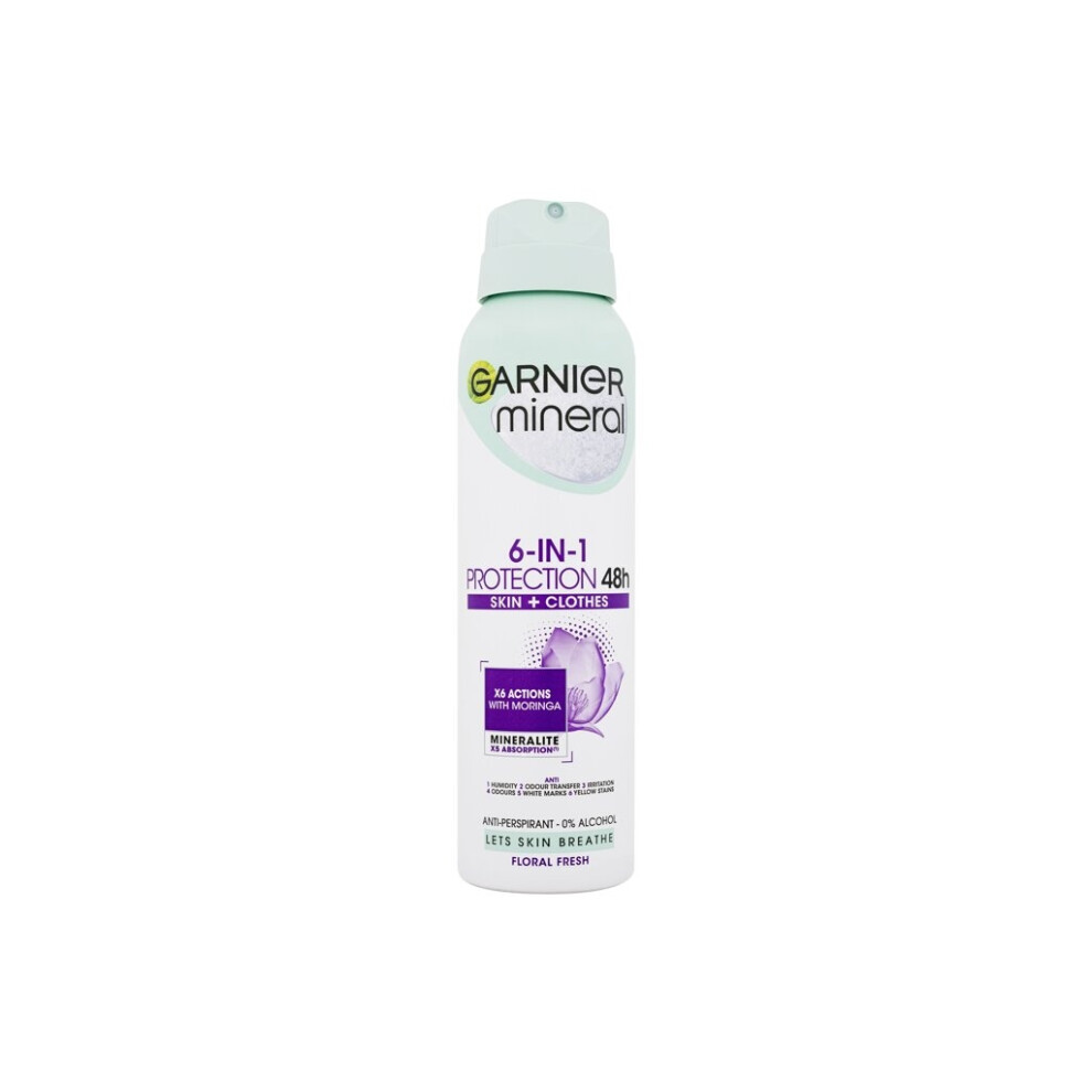 Garnier - Mineral Protection 6-in-1 Floral Fresh 48h - For Women, 150 ml