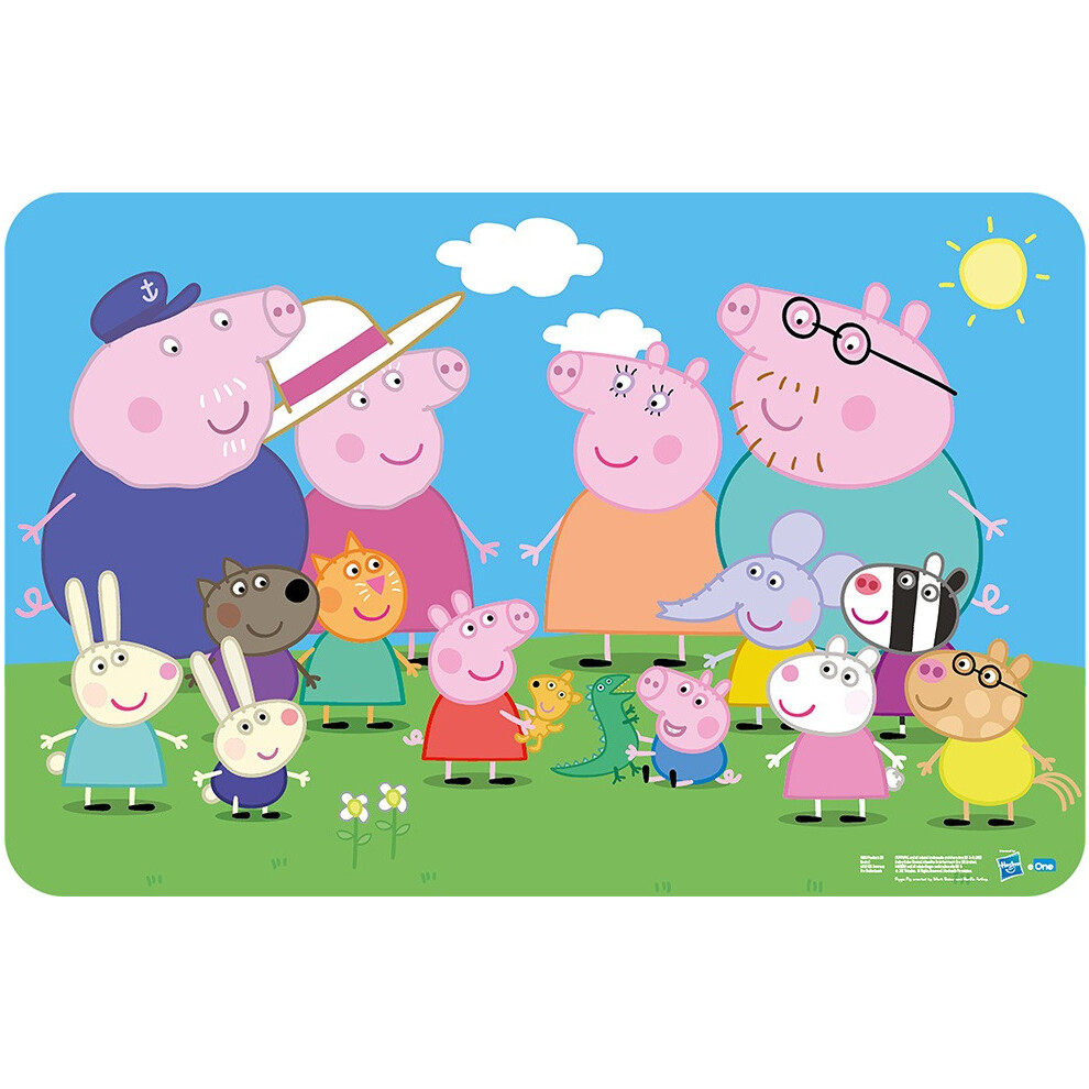 Peppa Pig & friends Placemat 43 x 28 cm Kids Tablemat