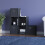 Vida Designs (Black, Black) Durham 6 Cube Staircase Shelf 3 Basket Drawers 3