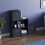 Vida Designs (Black, Black) Durham 6 Cube Staircase Shelf 3 Basket Drawers 6