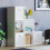 Vida Designs (White, White) Durham 6 Cube Staircase Shelf 3 Basket Drawers 3