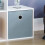 Vida Designs (White, Grey) Durham 6 Cube Staircase Shelf 3 Basket Drawers 5