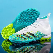 (5#, UK4= EUR37?23.5cm?) Mens Junior Boys Girls Football Boots AG/TF Soccer Training Shoes Sneaker UK2-9