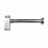 SQUARE BOTTLE TRAP & OUTLET PIPE CHROME BATHROOM BASIN SINK BRASS 2