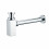 SQUARE BOTTLE TRAP & OUTLET PIPE CHROME BATHROOM BASIN SINK BRASS 3
