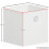 Vida Designs (Grey, White) Durham 6 Cube Staircase Shelf 3 Basket Drawers 9