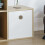 Vida Designs (Oak, White) Durham 6 Cube Staircase Shelf 3 Basket Drawers 7