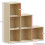 Vida Designs (Oak, White) Durham 6 Cube Staircase Shelf 3 Basket Drawers 8