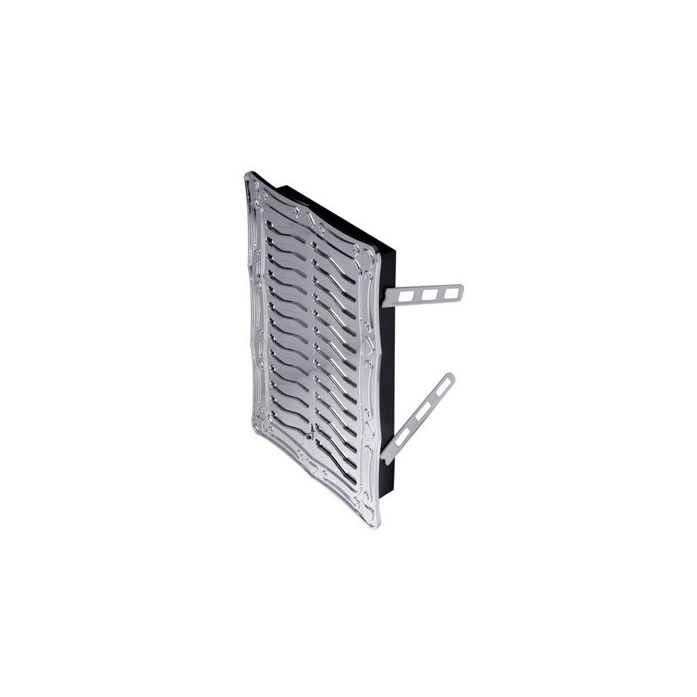 Chrome Air Vent Grille 165Mm X 240Mm Shutter Ventilation 5056517985458