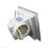 Bathroom Ceiling Extractor Fan 100mm / 4" Energy Saving Lamp 2