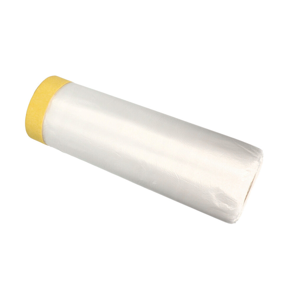 Professional Masking Film With Adhesive Tape 1.4M X 20M 5056517984154