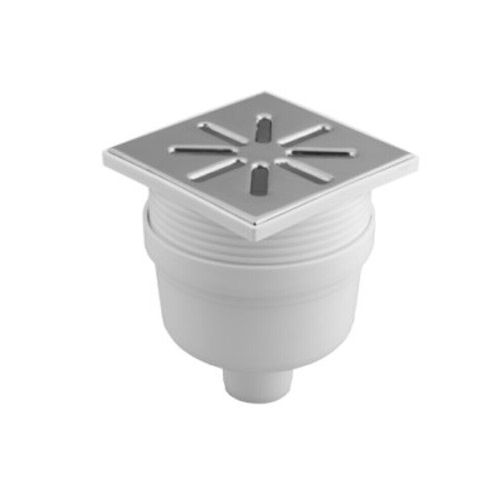 Trapped Shower Gully 150Mm X 150Mm / 50Mm Metal Cover 5056517984604