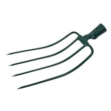 Premium Quality Garden Fork with 4 Prongs for Soil Management