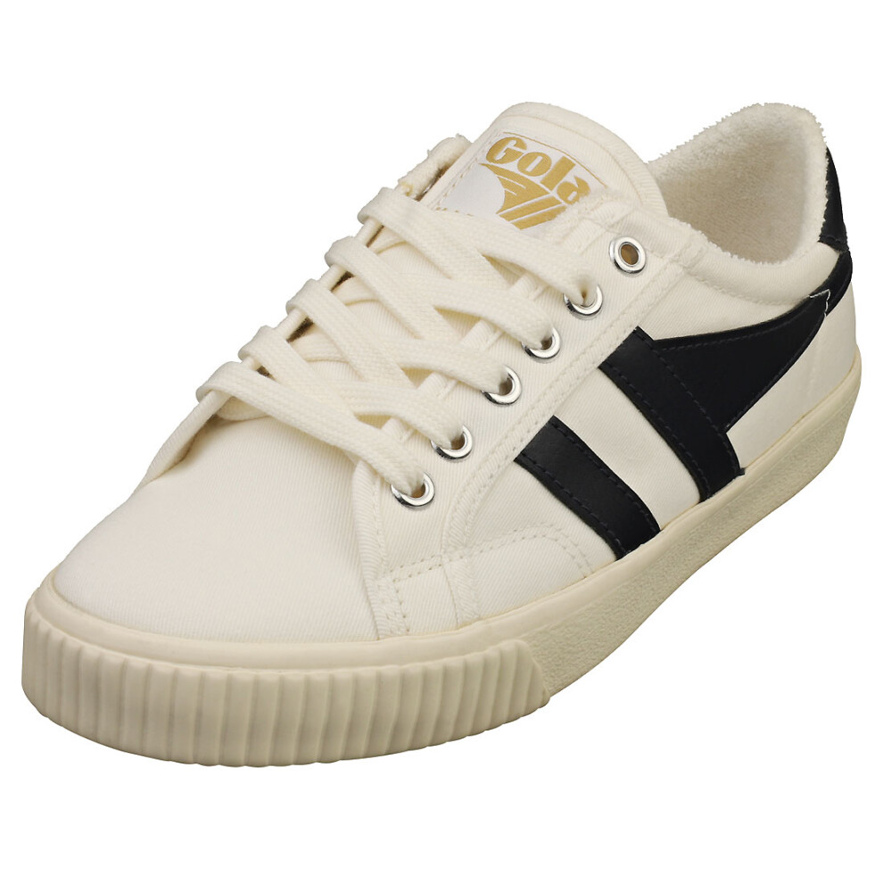 (3) Gola Tennis Mark Cox Womens Casual Trainers in Off White Navy