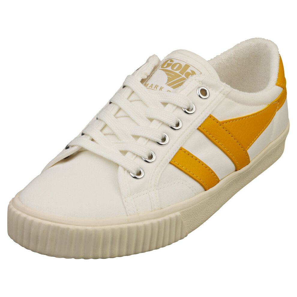 (3) Gola Tennis Mark Cox Womens Fashion Trainers in Off White Sun