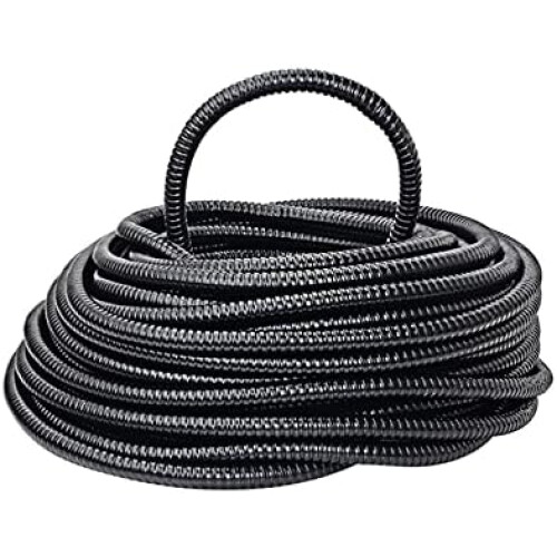 Living And Home (25mm, 5M) Black Pond Corrugated Flexible Hose Pipe 2