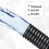 Living And Home (32mm, 5M) Black Pond Corrugated Flexible Hose Pipe 8