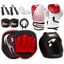 Punch Training Set for Kids - Boxing Gloves, Focus Pads, Head Guard, Rope & More | Product Code: Kids Boxing Gloves