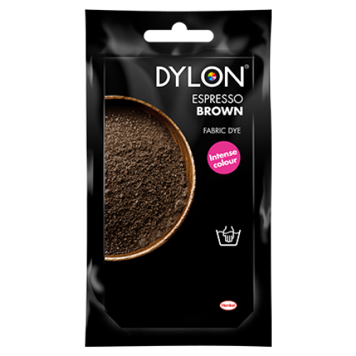 Dylon Dylon Fabric Dye Satchet 50g Espresso Brown 11