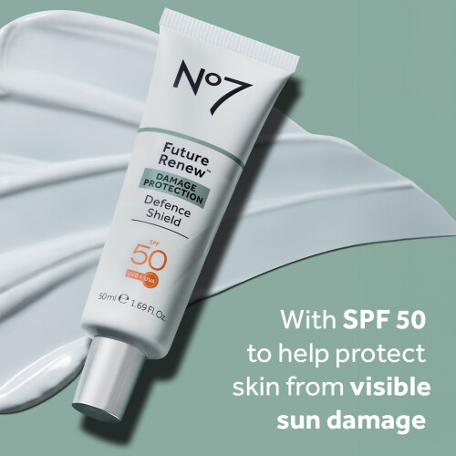 Boots No7 No7 Future Renew Damage Protection Defence Shield SPF 50 50ml 1